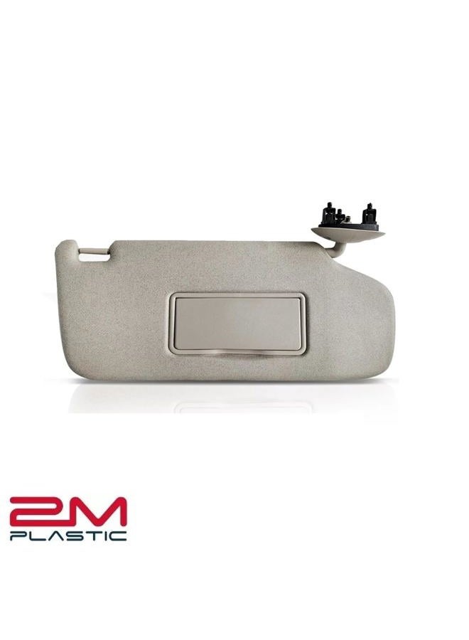 2M PLASTIC Sun Visor for Chevy Blazer S10 2000-2005 Driver & Passenger OE Quality (Gray) - Image 3