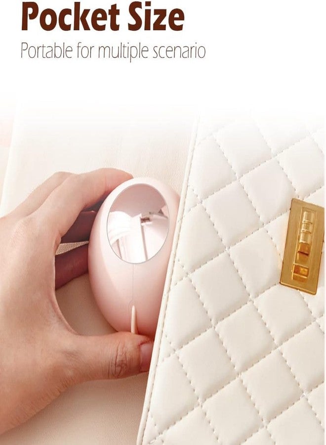 Elfzone Reusable Lint Roller - Reusable Lint Rollers for Pet Hair, Sticky Pet Hair Remover for Dog Fur Cat Fuzz, Portable Mini Round Tecogue Cleaner for Travel,2.68in/3.46oz - Image 2