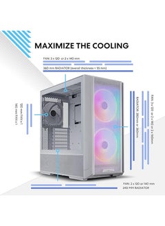 LIAN LI Lancool 216 RGB Chassis Optimized for Air and AIO Cooling  - Image 2