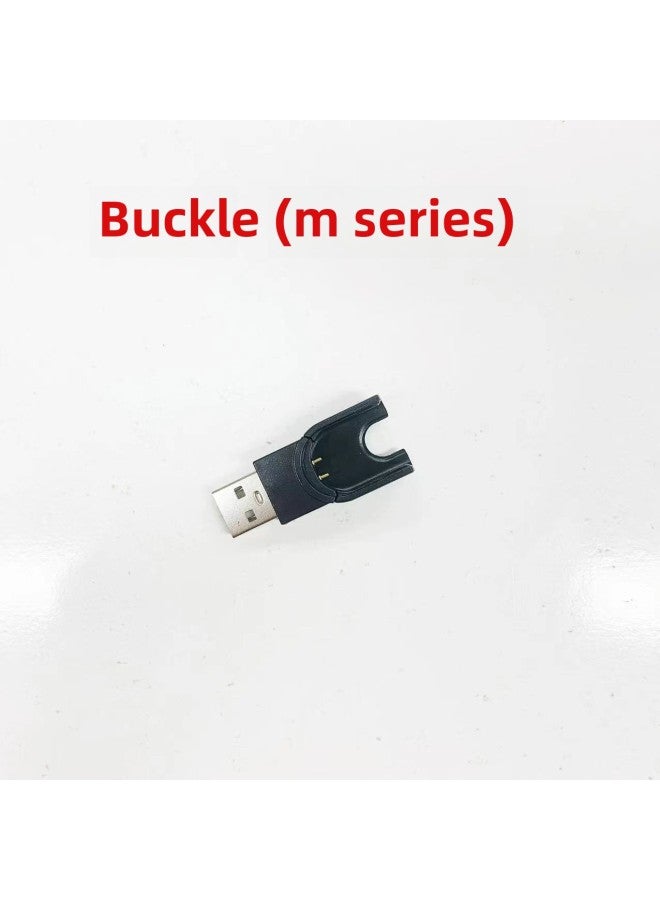 Smart Watch/smart Bracelet Charging Line Wireless Charging/magnetic Attraction/buckle Seat Charging-Color:Snap Tray Charger (m Series)  - Image 1