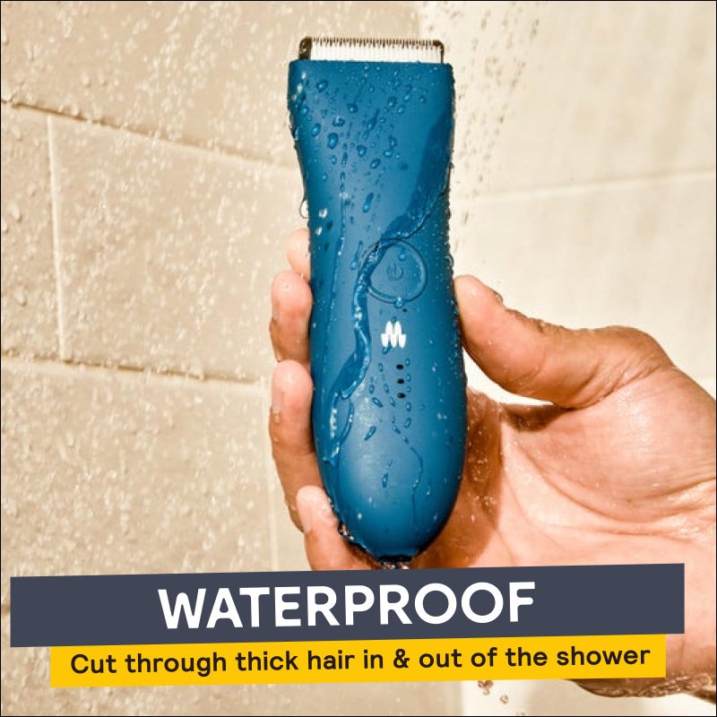 MERIDIAN Body Hair Trimmer for Men, Pubic Hair Trimmer Balls, Body Shaver for Men Groin Safe, Electric Ball Shavers, Bikini Razors Women, Waterproof & Rechargeable - Onyx - Image 5