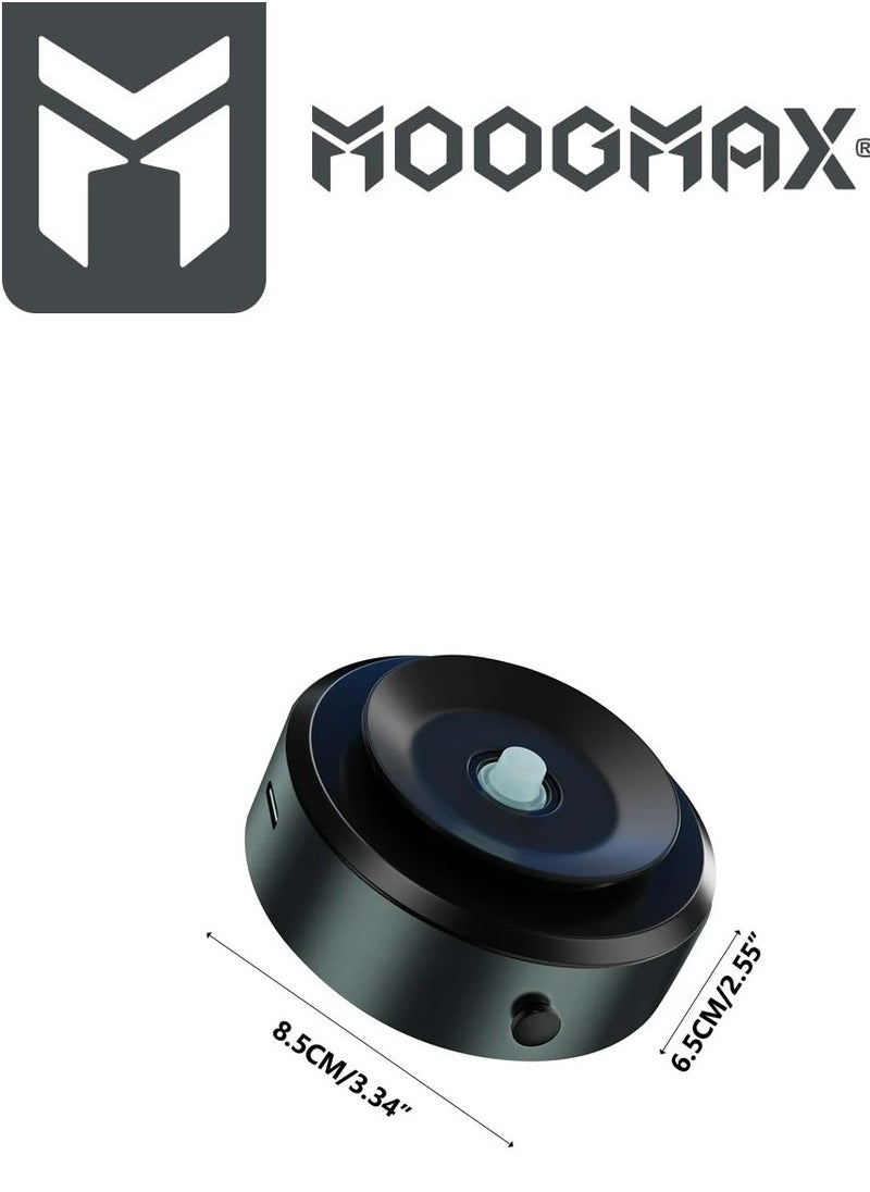 MOOGMAX - MagSafe Magnetic Car Phone Holder works with Suction, Magnet Mount Anywhere, Magnetic Holder works with Charging Up to a week. Black - Image 1