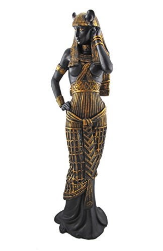 Pacific Giftware PTC 1075 Inch Flirty Bastet Egyptian Mythological Goddess Statue Figurine - Image 1