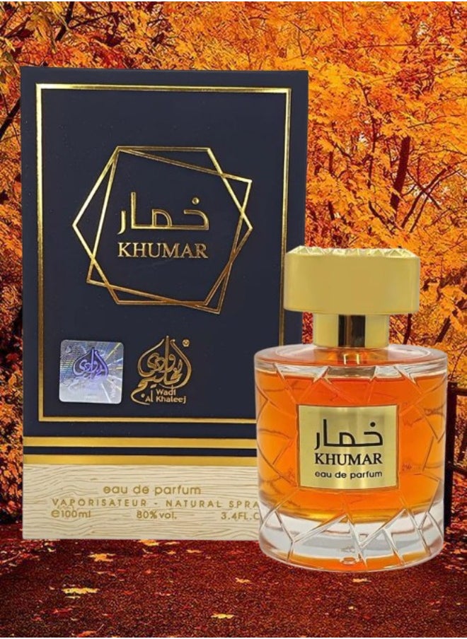 Wadi Al Khaleej 3 Pieces Khumar Perfume 100ml EDP  - Image 2