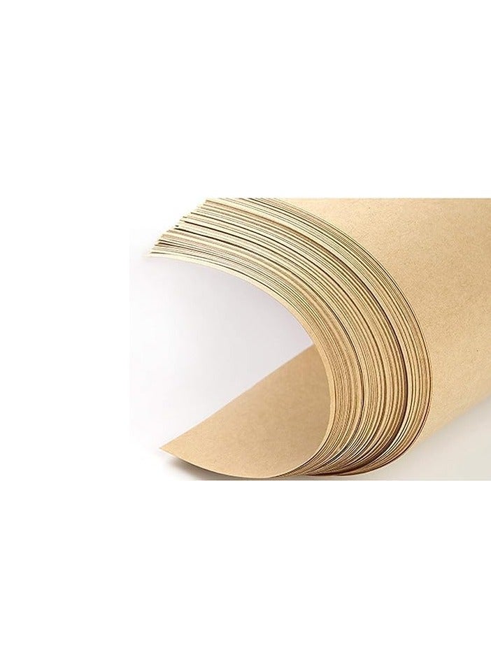 Terabyte Brown Kraft Paper Thick Cardstock A4, 300gsm (20 Sheets) - Image 2