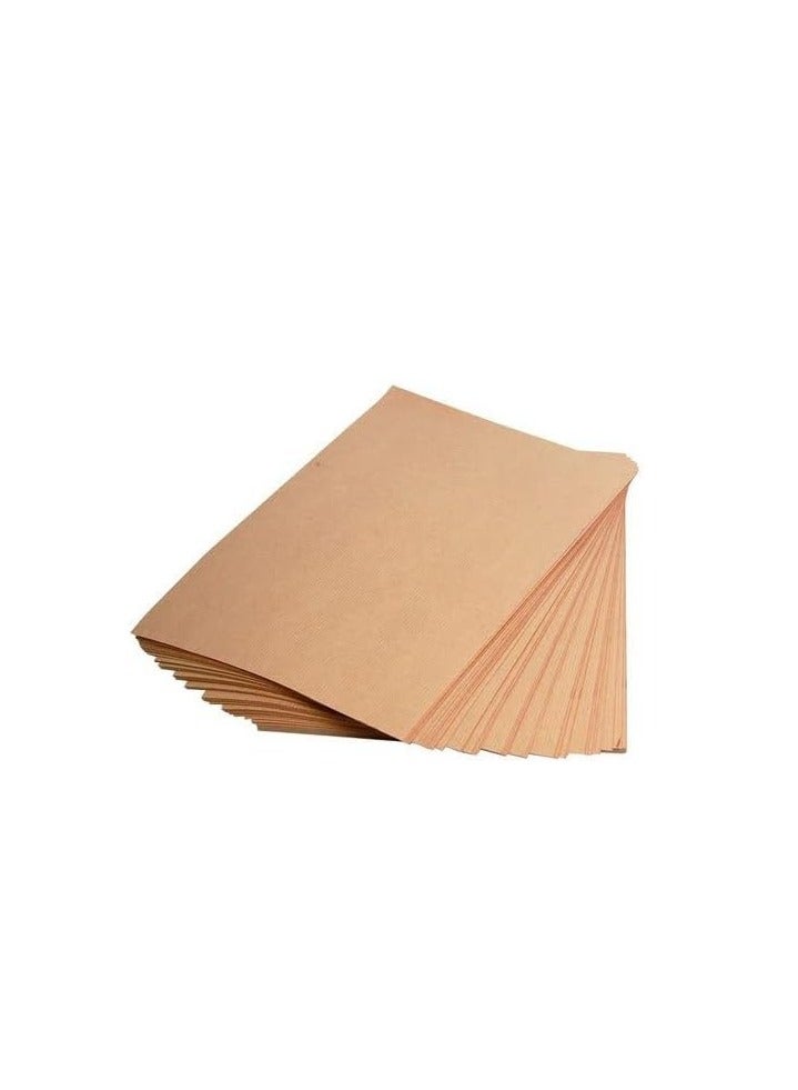 Terabyte Brown Kraft Paper Thick Cardstock A4, 300gsm (20 Sheets) - Image 3