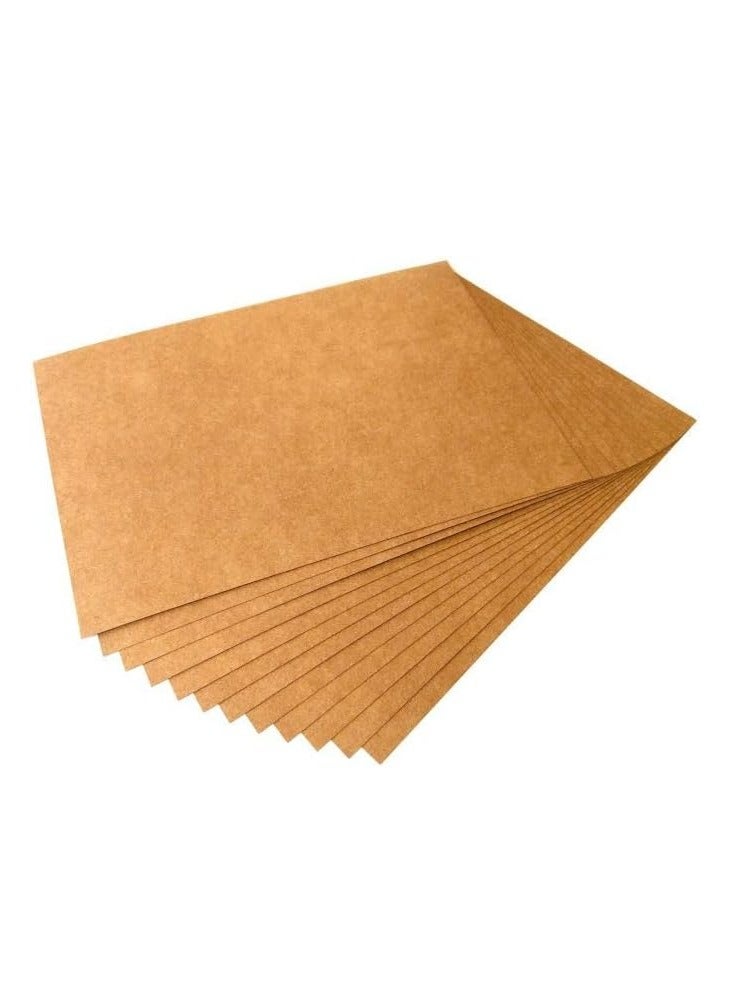 Terabyte Brown Kraft Paper Thick Cardstock A4, 300gsm (20 Sheets) - Image 1