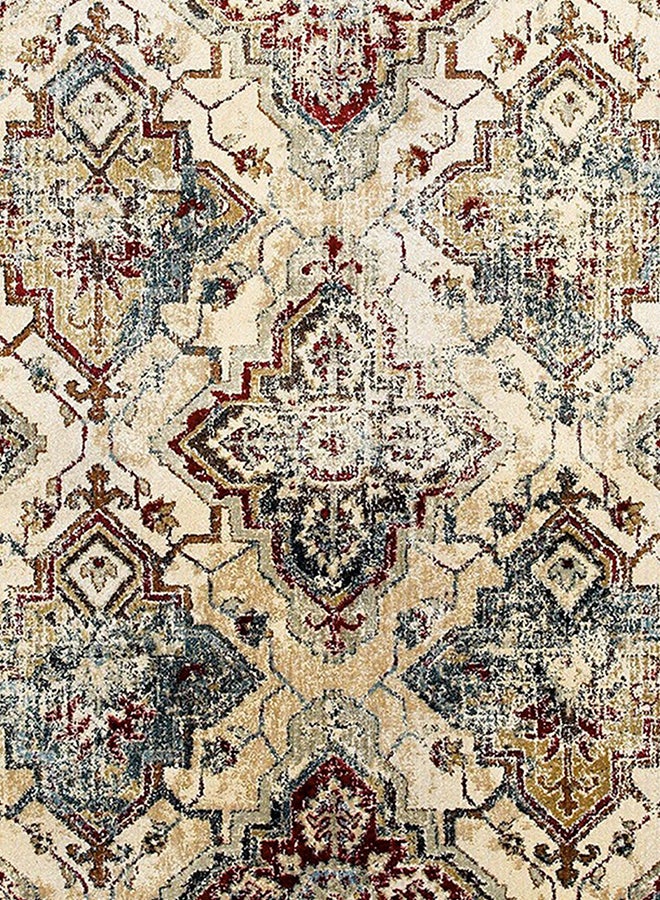 In-House Soft Velvet Turkish Rectangular Door & Bath Mat - Multicolor - 60x40 cm  - Image 5
