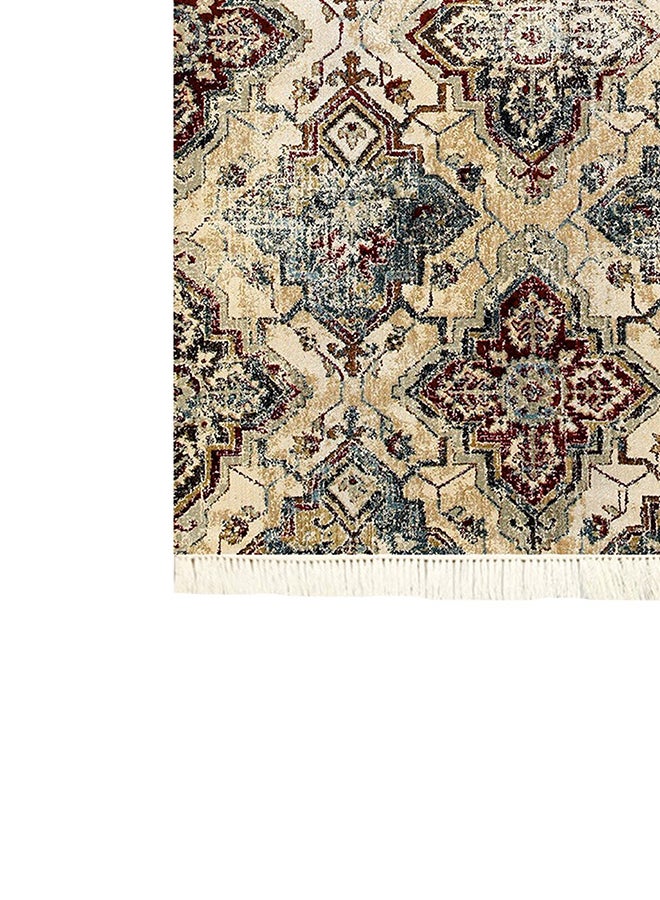 In-House Soft Velvet Turkish Rectangular Door & Bath Mat - Multicolor - 60x40 cm  - Image 4