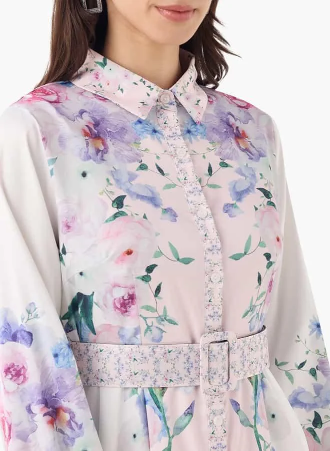 2Xtremz Printed Shirt Dress
