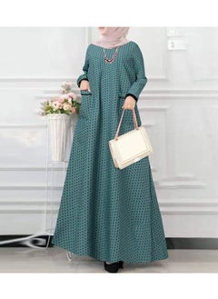 Women's Long Sleeved Spring And Autumn Oversized Polka Dot loose Fitting Robe