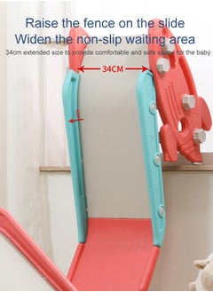 JSAITOYS Baby Toy Slides Mini Indoor Slide Plastic Foldable Stair Slide Kids Playground Equipment  - Image 4