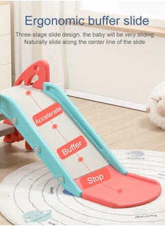 JSAITOYS Baby Toy Slides Mini Indoor Slide Plastic Foldable Stair Slide Kids Playground Equipment  - Image 3