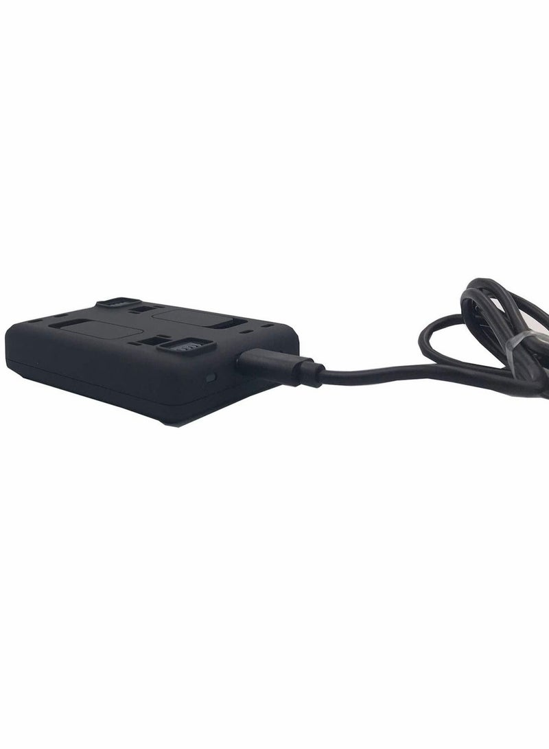 Captaintech 4K Camera Battery Dual Fast Charger Base Kit for Insta360 one R Cameras - Image 5