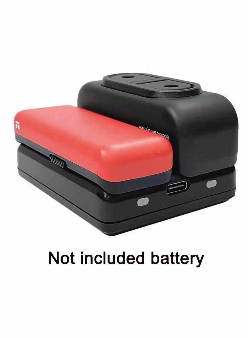 Captaintech 4K Camera Battery Dual Fast Charger Base Kit for Insta360 one R Cameras - Image 2