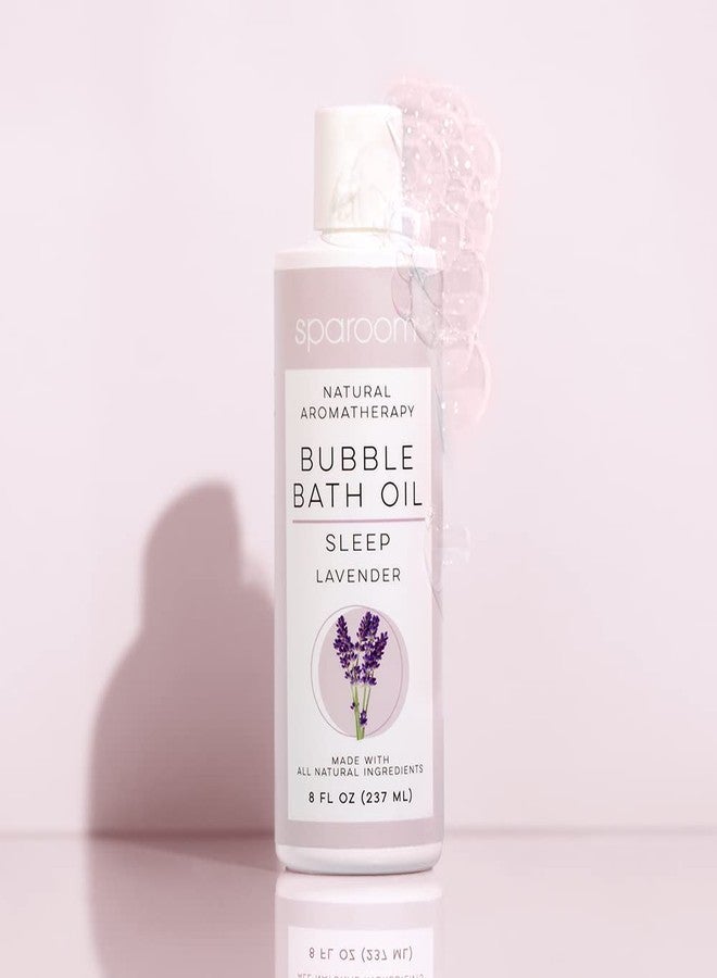 SpaRoom All Natural Hydrating and Nourishing Aromatherapy Foaming Bubble Bath Oil with Jojoba Oil, Olive Oils and Aloe, 8 oz, Sleep-Lavender - Image 3