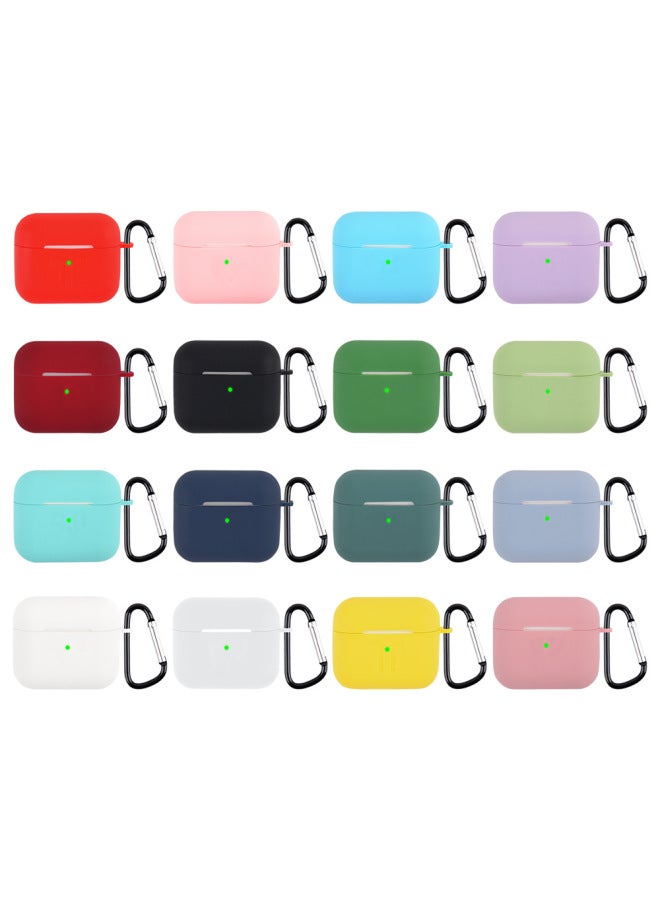 Spot For Airpods3 New Silicone Protective Case With Buckle Anti-fall Apple 3 Generation Bluetooth Headphone Case - Image 5