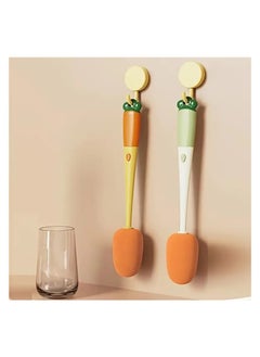 ماركة غير محددة 3-in-1 Carrot Brush - Cleans bottles, cups and baby bottles with ease - ML  - Image 5
