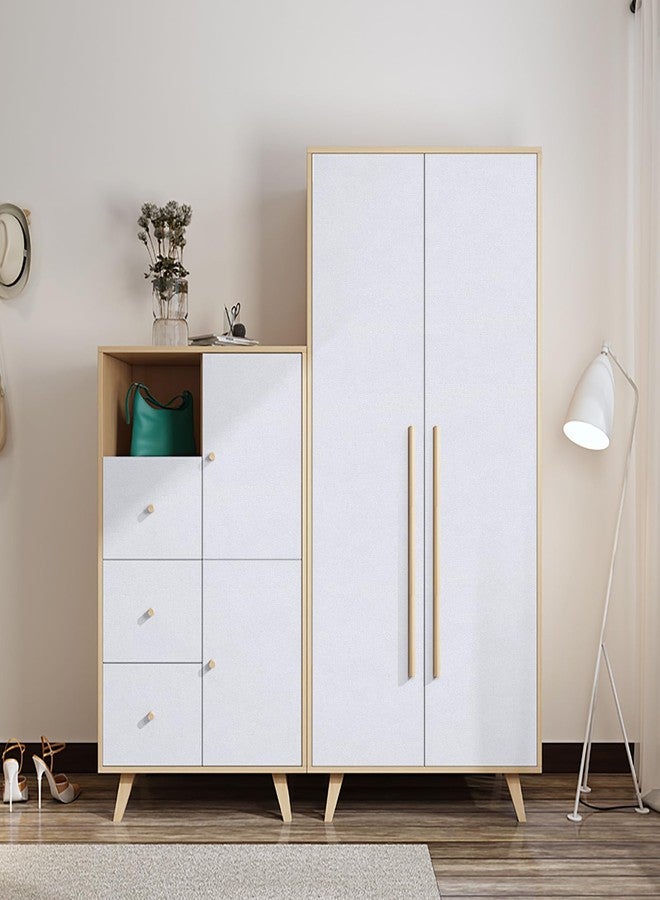 practicalWs White Wallpaper Peel and Stick with Tools, White Wall Paper Roll Self-Adhesive and Waterproof, Thickened Solid Color White Contact Paper for Cabinets Countertop 17.7'' x 393.7'' - Image 2