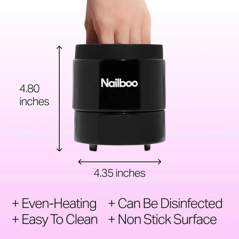 Nailboo Magic Soak Manicure Remover Bowl, Electric Nail Soaking Bowl Effortlessly Removes Nail Dip Powder, Acrylic, Gel Polish and Press Ons, Perfect Size for Manicures - Image 5