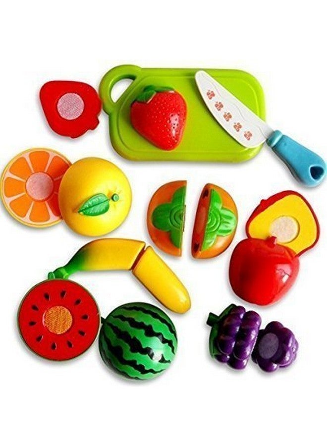 VBE® Realistic Sliceable Fruits Cutting Play Toy Set for Kids - Image 1