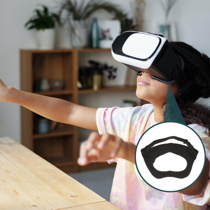 Adjustable VR Mask Cover Quick Dry Face Pad Sweat Absorbing Breathable For Comfortable Fit - Image 5
