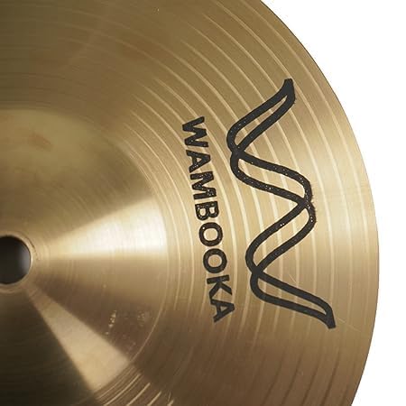 Wambooka Cymbals Flat Splash 8 Inch Traditional Alloy Finish - For Students - Image 4