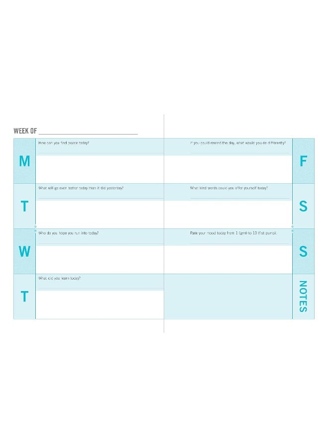 One Question a Day Weekly Planner: 365 Prompts for a Meaningful Year  - Image 4