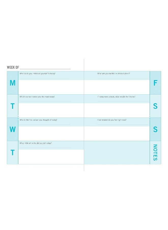One Question a Day Weekly Planner: 365 Prompts for a Meaningful Year  - Image 5