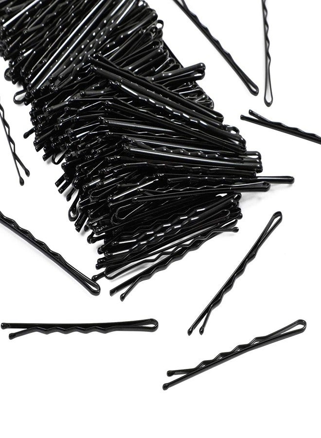 VEDETIC Black Metal Bobby pins for hair Hair Pins for women Bun Hair pins stylish for girls hair pins for hair styling. (Bob_pins_60) - Image 1