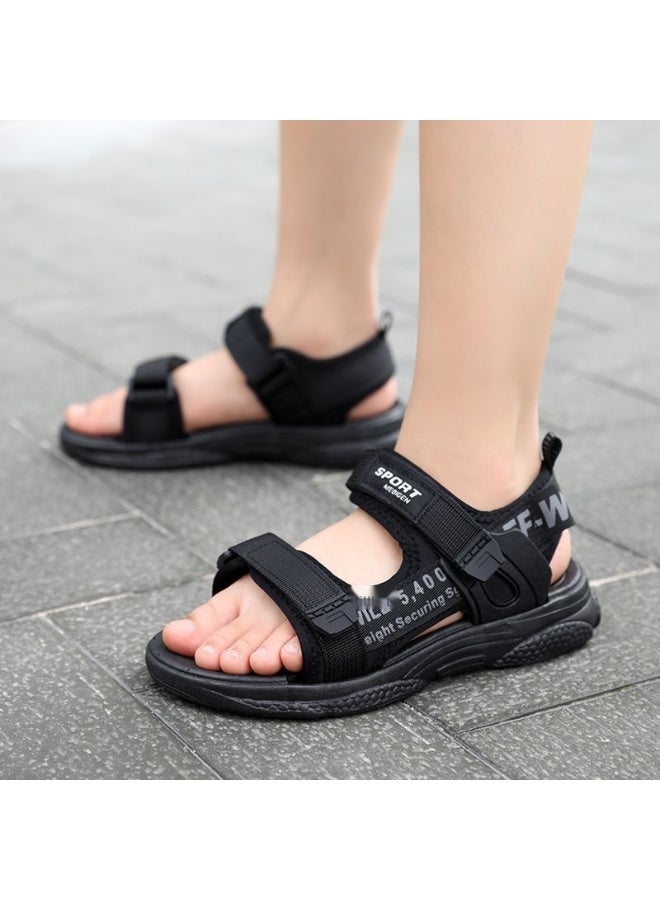 صنادل رياضية صيفية للأطفال الص boys مع ميزة مقاومة الانزلاق