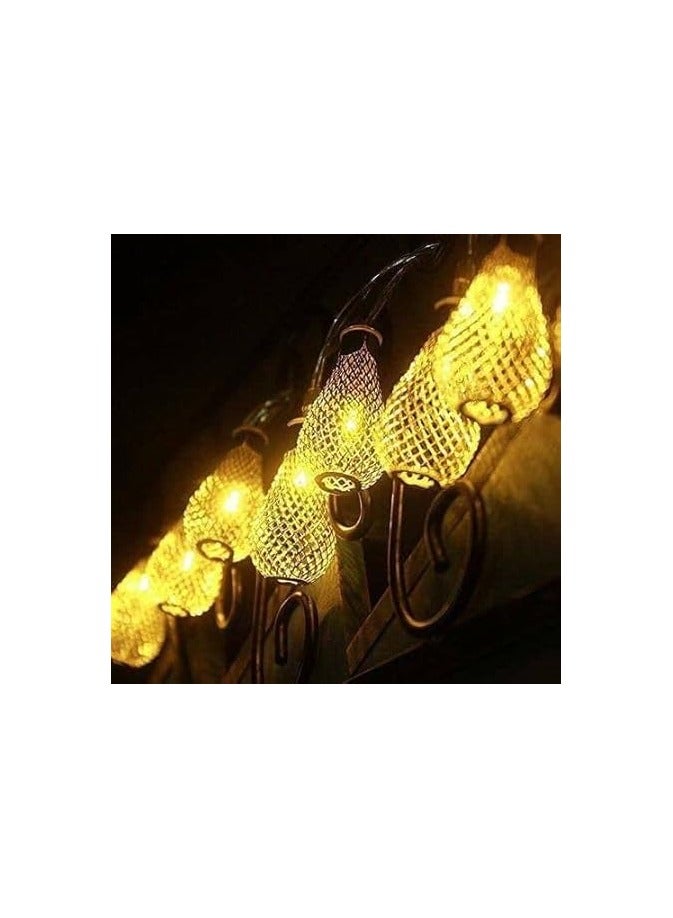 10 LED Copper Diecast Ramadan Decoration Lamp - Image 5