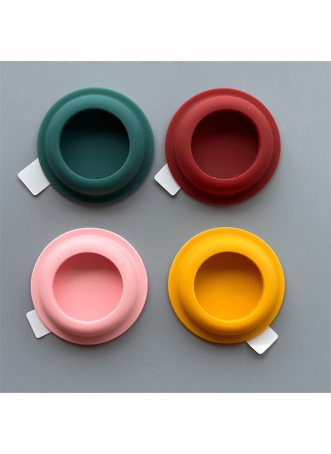 Generic - Applicable To For Apple AirTag Protective Cover For Iphone Tracking Positioning Adhesive Liquid Four-in-one Silicone Tags Shell-Color:19-Applicable Model:For Apple Airtag - Image 1