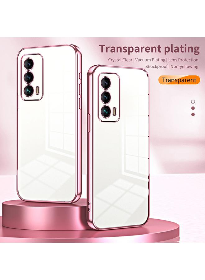 erorex Case For Meizu 18 / 18s Transparent Plating Fine Hole Phone Case - Image 2