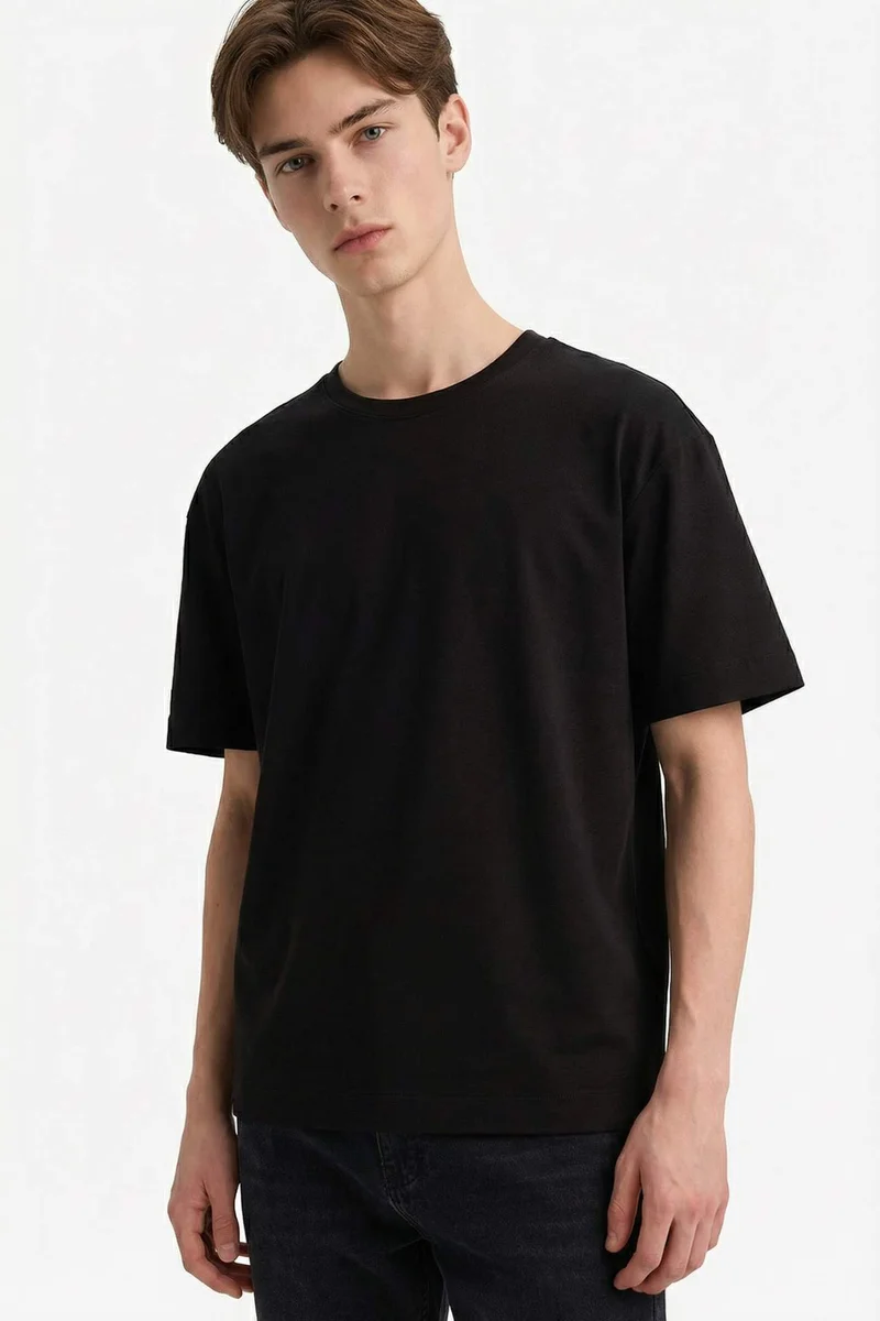 DeFacto Boxy Fit Premium T-shirt