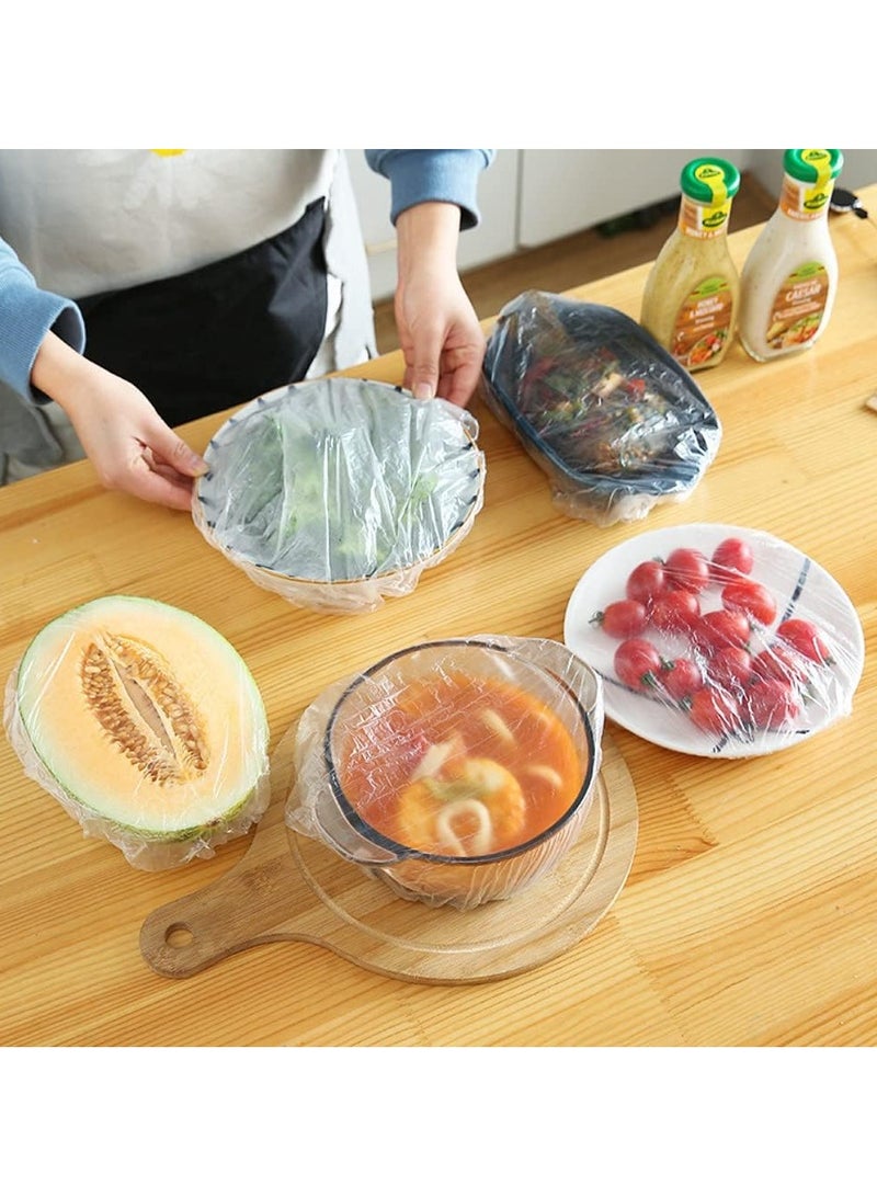 Fresh Keeping Bags 400 Pcs Elastic Plastic Food Storage Covers