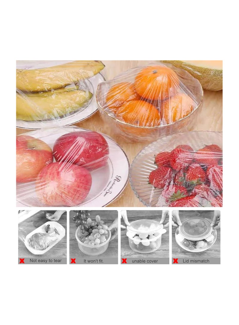 Fresh Keeping Bags 400 Pcs Elastic Plastic Food Storage Covers - Image 2