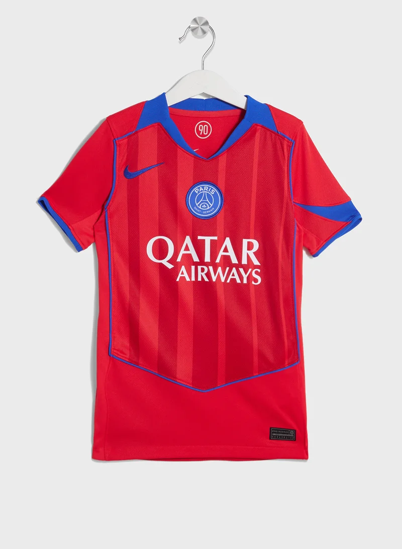 Nike Youth Psg Dri-Fit Stadium 3Rd Jersey