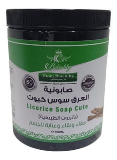 Butentity Licorice Soap with Natural Oils 750ml 