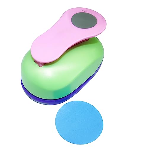 CADY Crafts Punch 1.5 inch Circle Punches Craft Lever Punch Handmade Paper Punch 1.5 inch Circle - Image 1