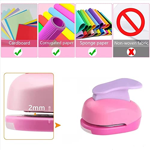 CADY Crafts Punch 1.5 inch Circle Punches Craft Lever Punch Handmade Paper Punch 1.5 inch Circle - Image 5