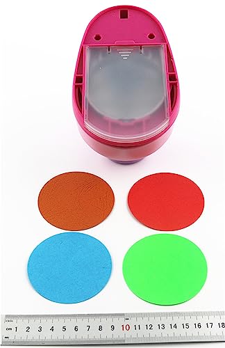 CADY Crafts Punch 1.5 inch Circle Punches Craft Lever Punch Handmade Paper Punch 1.5 inch Circle - Image 3