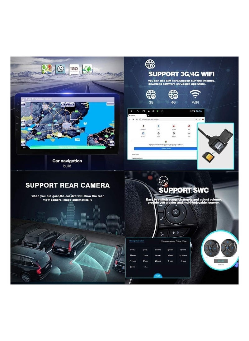 SHEZA STAR - Android Screen For Toyota Rush 2018-2024 2GB RAM 32GB Memory Support Apple Carplay Android Auto Full HD Touch Screen 9 Inch built In Bluetooth USB Radio WiFi Play Store Backup Camera included - Image 1