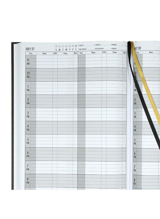 Global Printed Products Lay Flat Reservation Book, 13.5" X 8.5"  - Image 3