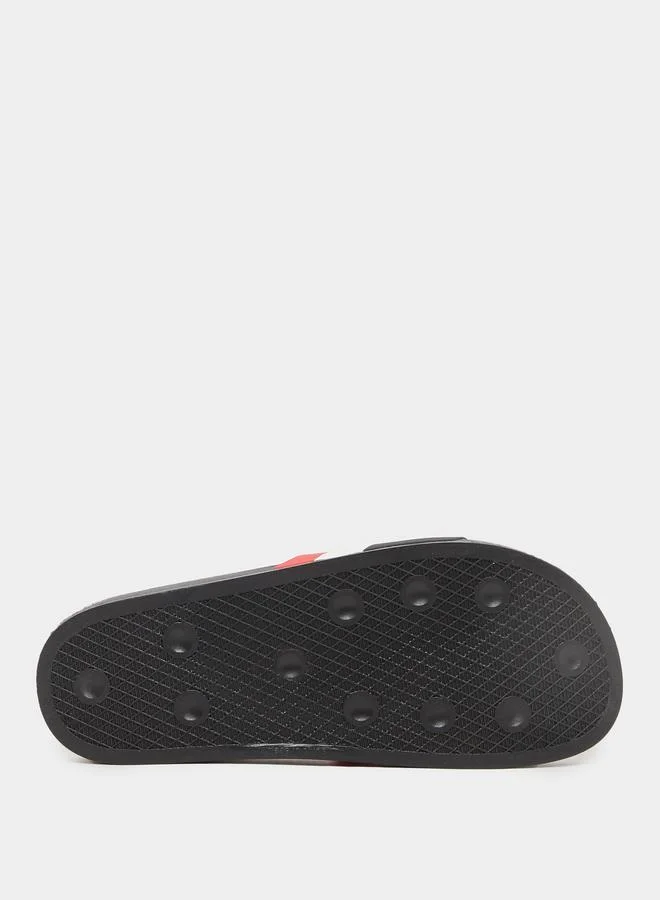 Take Two Take Two Striped Color Block Slipper