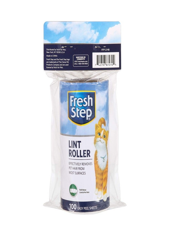 Fresh Step for Pets Roll N' Refresh Lint Rollers for Pet Hair- 1 Roll/100 Sheets for Reusable Lint Rollers for Pet Hair| Extra Sticky Lint Roller Sheets for Pet Hair - Image 2