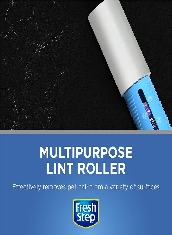Fresh Step for Pets Roll N' Refresh Lint Rollers for Pet Hair- 1 Roll/100 Sheets for Reusable Lint Rollers for Pet Hair| Extra Sticky Lint Roller Sheets for Pet Hair - Image 3