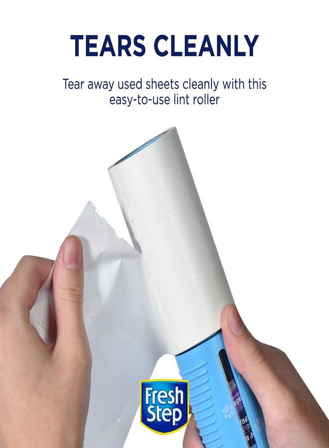 Fresh Step for Pets Roll N' Refresh Lint Rollers for Pet Hair- 1 Roll/100 Sheets for Reusable Lint Rollers for Pet Hair| Extra Sticky Lint Roller Sheets for Pet Hair - Image 5