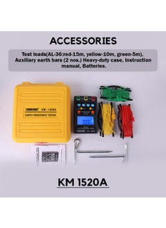 KUSAM-MECO KUSAMMECO DIGITAL EARTH RESISTANCE TESTER 3 TERMINAL  - Image 4