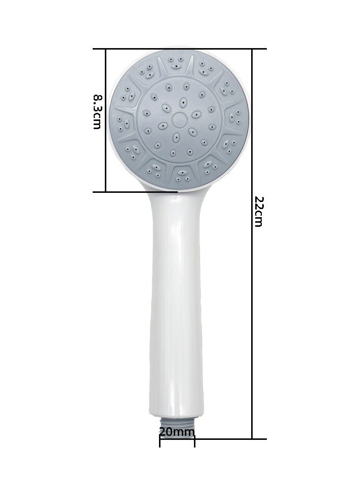 EBMINI Five Level Integrated Handheld Showerhead 
